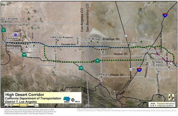 Future of the Mojave: High Desert Corridor Project