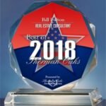 WHF Real Estate was chosen for the 2018 Best of Sherman Oaks Awards in the category of Real Estate Consultant